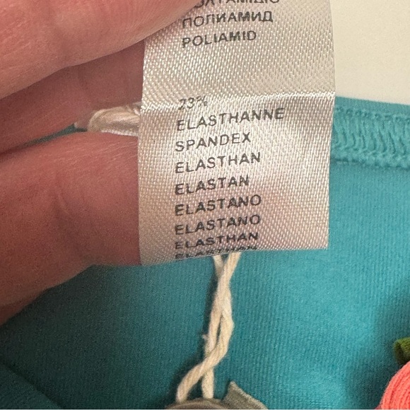 NWT ERES “Mambo Lambada” Braid-Trimmed Bikini Briefs Bottoms Turquoise 38/6 - Picture 12 of 14